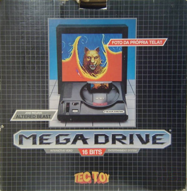 Caixa do Mega Drive