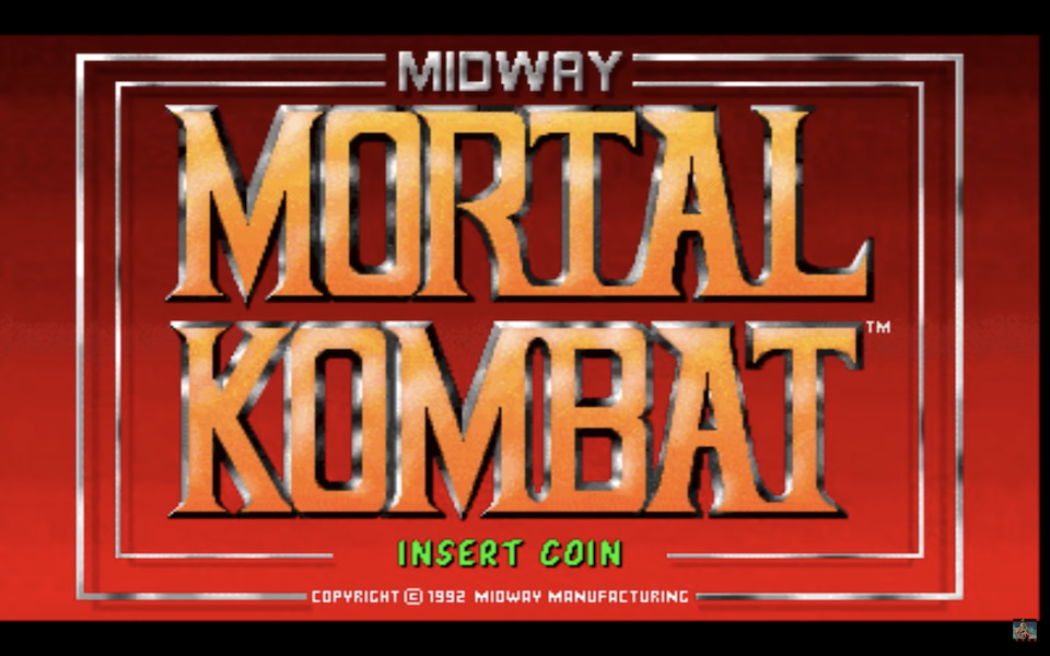 Mortal Kombat versão fliperama